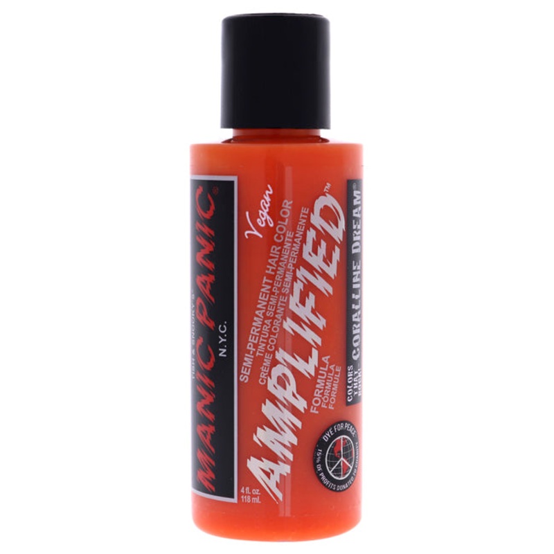Manic Panic Amplified Hair Color - Coralline Dream by Manic Panic for Unisex - 4 oz Hair Color