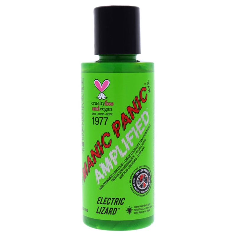 Manic Panic Amplified Hair Color - Electric Lizard by Manic Panic for Unisex - 4 oz Hair Color