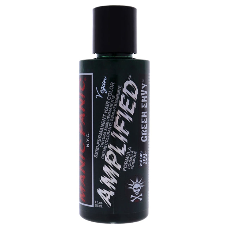 Manic Panic Amplified Hair Color - Green Envy by Manic Panic for Unisex - 4 oz Hair Color