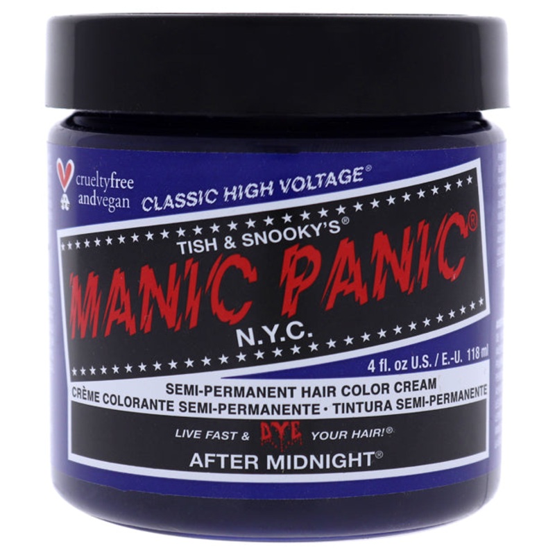 Manic Panic Classic High Voltage Hair Color - After Midnight by Manic Panic for Unisex - 4 oz Hair Color
