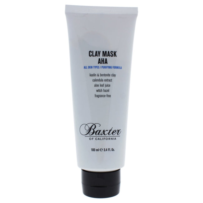Baxter Of California Clay Mask AHA by Baxter Of California for Men - 3.4 oz Mask
