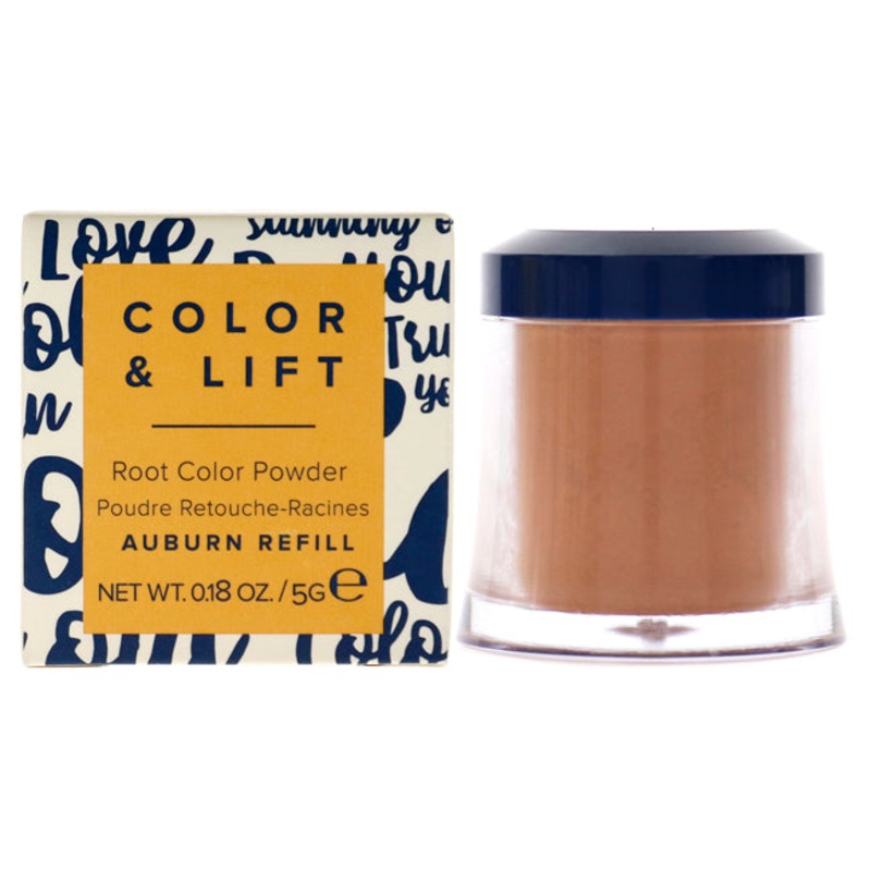 Truhair Color and Lift Root Color Powder - Auburn by Truhair for Unisex - 0.18 oz Hair Color (Refill)