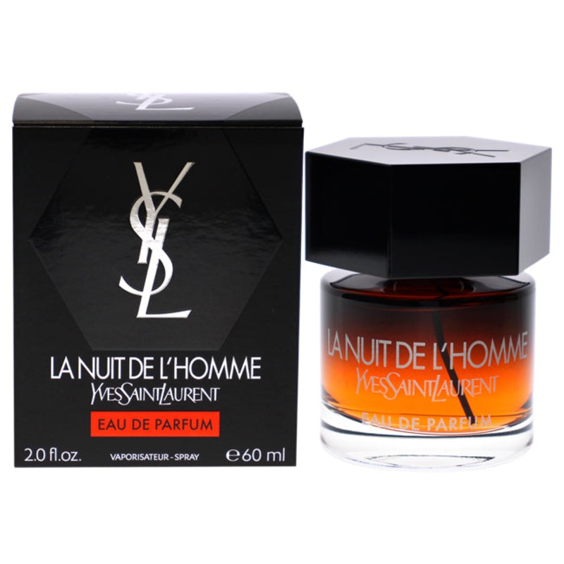 Yves Saint Laurent La Nuit De LHomme by Yves Saint Laurent for Men - 2 oz EDP Spray