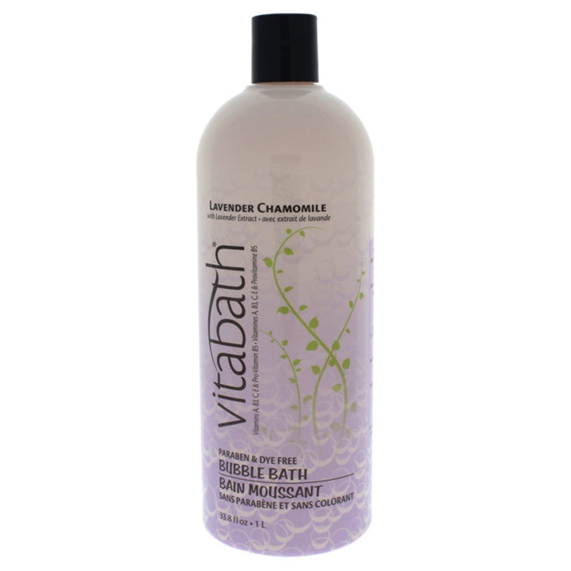 Vitabath Lavender Chamomile Bubble Bath by Vitabath for Unisex - 33.8 oz Bubble Bath