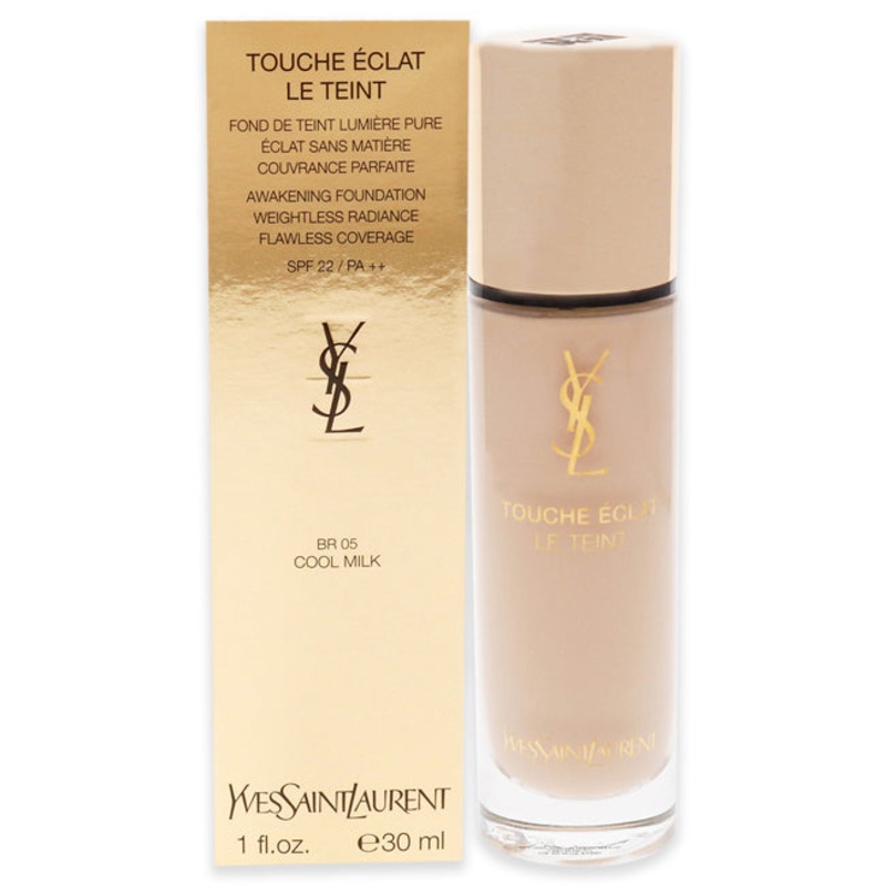 Yves Saint Laurent Le Teint Touche Eclat Awakening Foundation SPF 22 - BR05 Cool Milk by Yves Saint Laurent for Women - 1 oz Foundation
