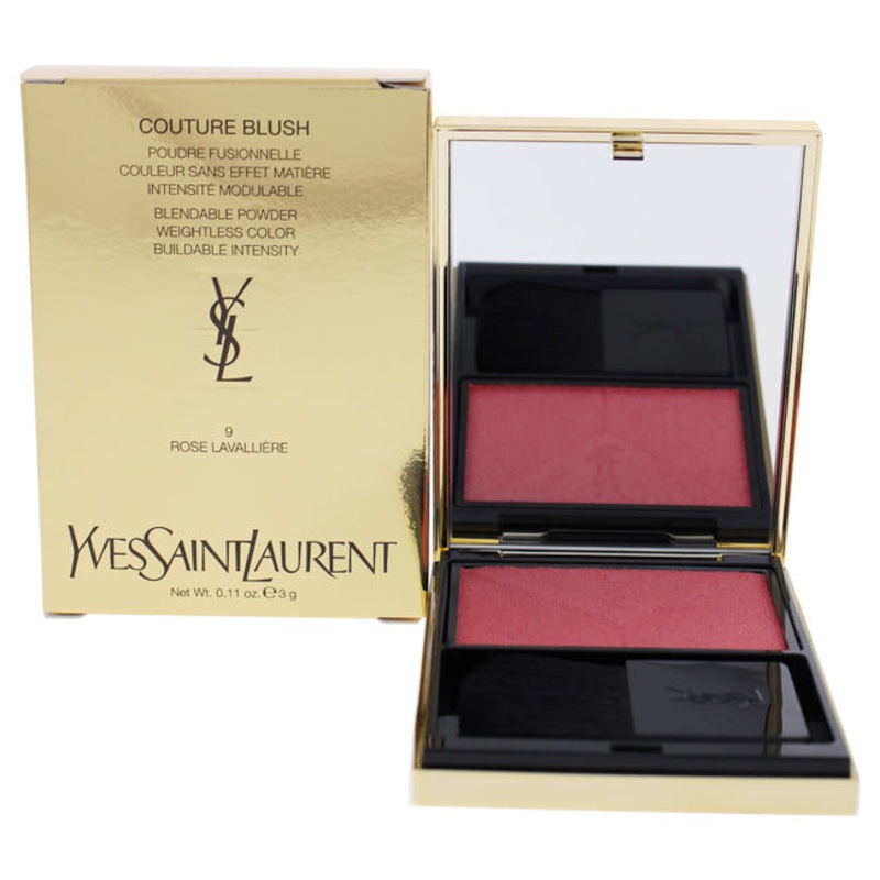 Yves Saint Laurent Couture Blush - 09 Rose Lavalliere by Yves Saint Laurent for Women - 0.11 oz Blush