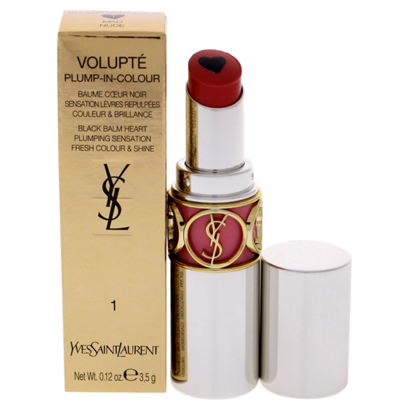 Yves Saint Laurent Volupte Plump-In-Color Lipstick - 01 Mad Nude by Yves Saint Laurent for Women - 0.12 oz Lipstick