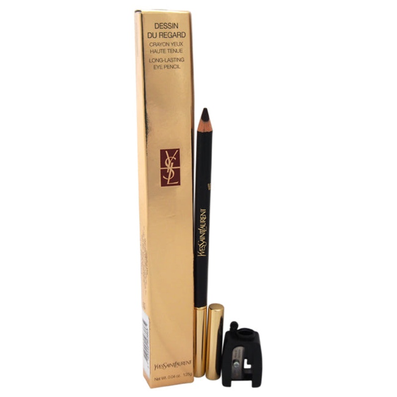 Yves Saint Laurent Dessin Du Regard Long Lasting Eye Pencil - 2 Leather Brown by Yves Saint Laurent for Women - 0.13 oz Eye Pencil