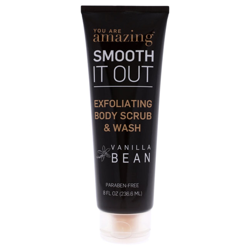 You Are Amazing Exfoliating Body Scrub and Wash - Vanilla Bean by You Are Amazing for Women - 8 oz Scrub