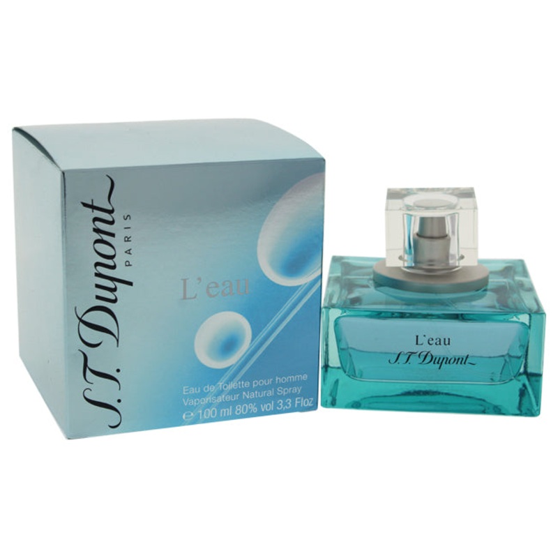 S.T. Dupont Leau St Dupont by S.T. Dupont for Men - 3.4 oz EDT Spray