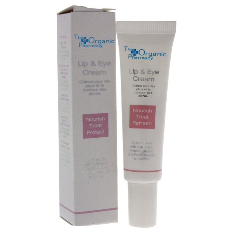 The Organic Pharmacy Lip & Eye Cream by The Organic Pharmacy for Women - 0.35 oz Cream