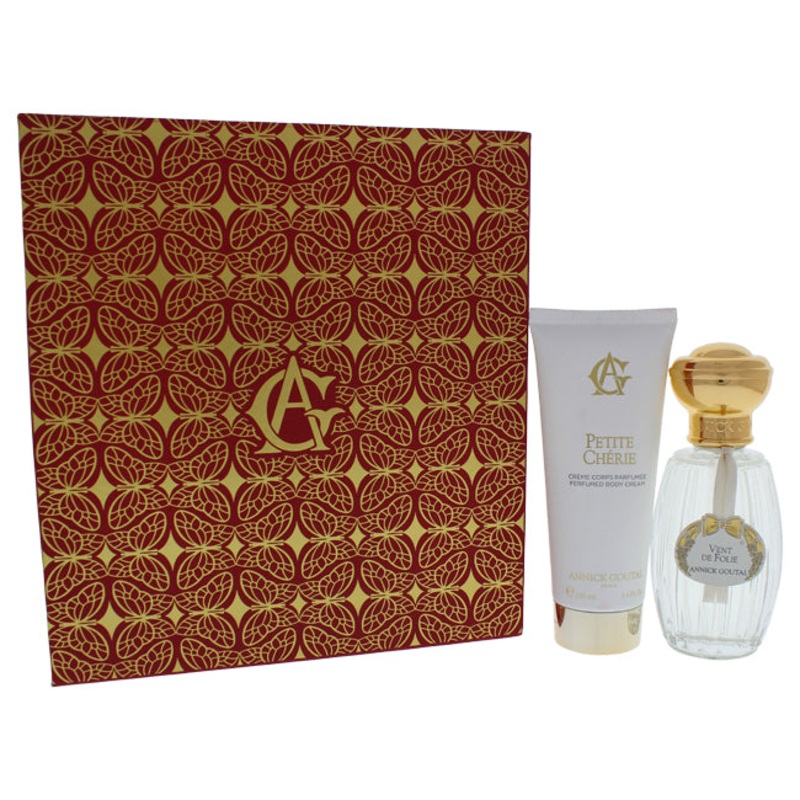 Annick Goutal Vent De Folie by Annick Goutal for Women - 2 Pc Gift Set 3.4oz EDT Spray, 3.4oz Body Cream