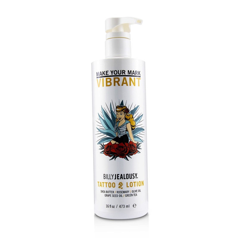 Billy Jealousy Make Your Mark Vibrant Tattoo Lotion  473ml/16oz