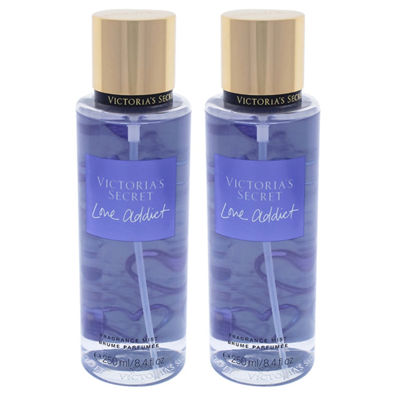 Victorias Secret Love Addict by Victorias Secret for Women - 8.4 oz Fragrance Mist - Pack of 2