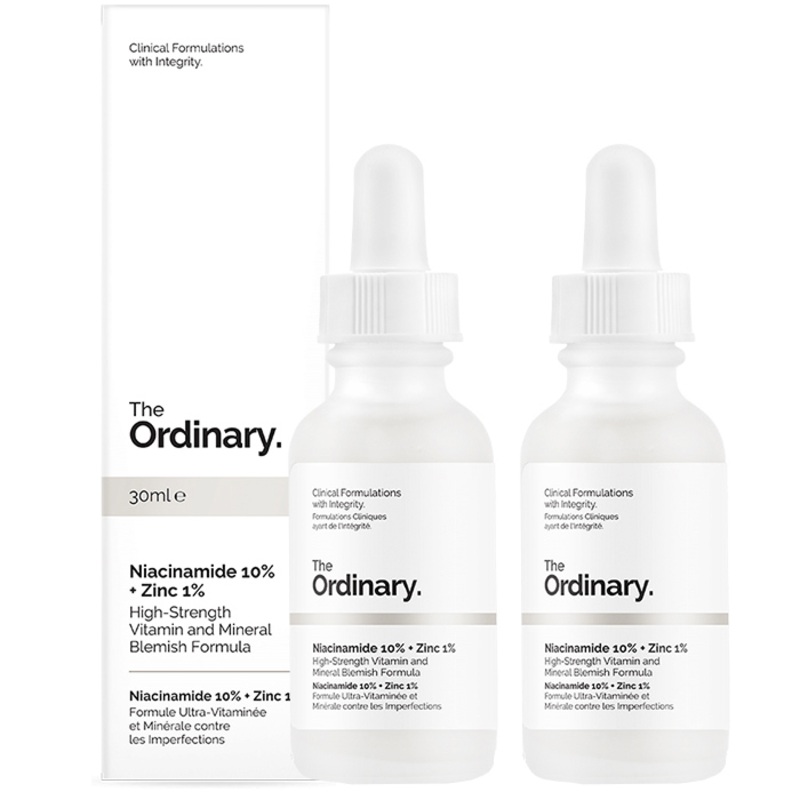 The Ordinary Niacinamide 10% + Zinc 1% [Double Pack] 2 X 30ml