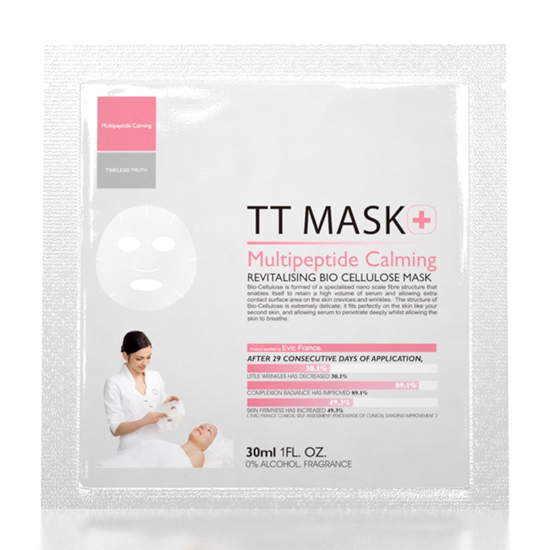 Timeless Truth TT Multipeptide Calming Revitalizing Luxury Face Mask (Single Mask) 30ml