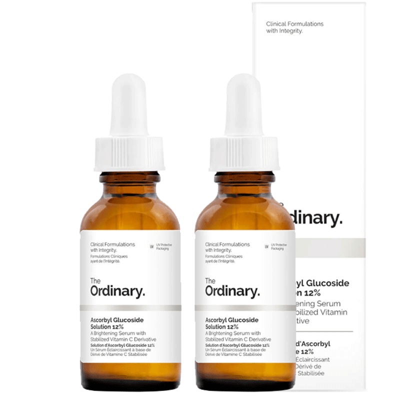 The Ordinary Ascorbyl Glucoside Solution 12% [Double Pack] 2 x 30ml