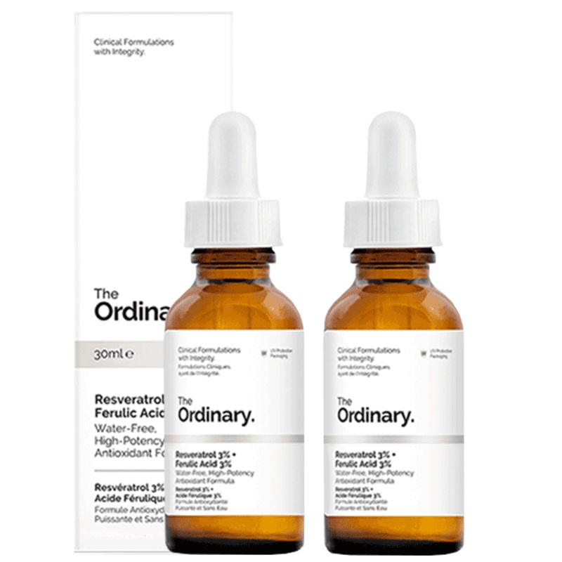The Ordinary Resveratrol 3% + Ferulic Acid 3% [Double Pack] 2 x 30ml