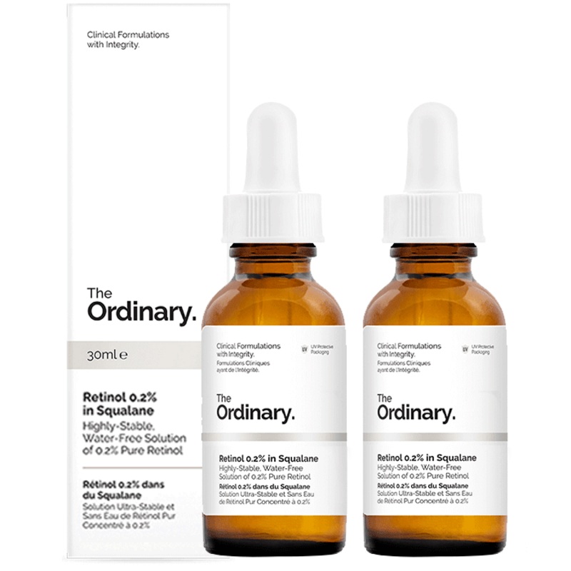 The Ordinary Retinol 0.2% in Squalane [Double Pack] 2 x 30ml
