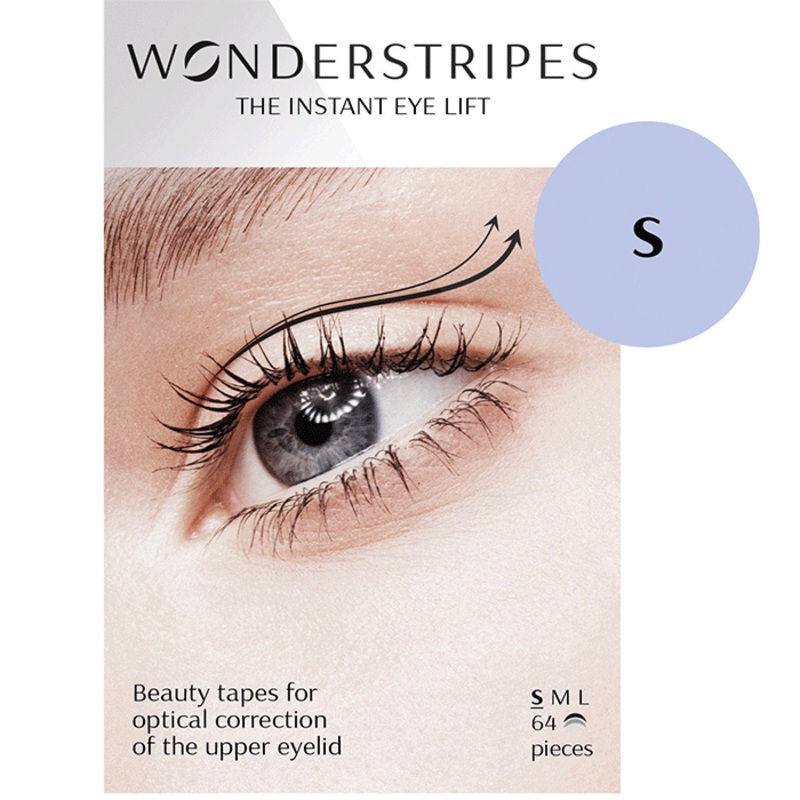 WONDERSTRIPES (S) Beauty Patches - orginal upper eyelid lifting tape 64 patches