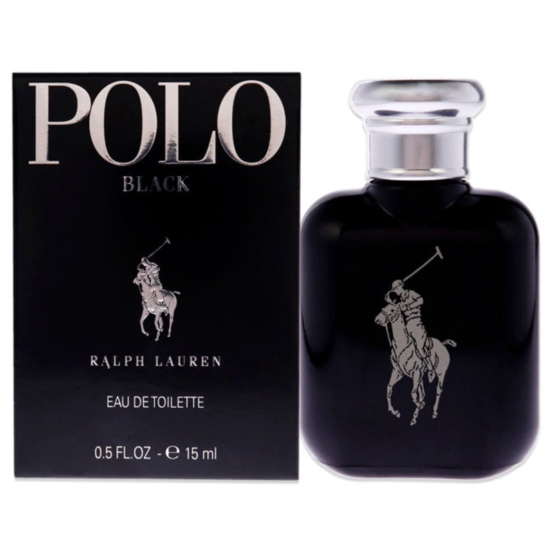 Ralph Lauren Polo Black by Ralph Lauren for Men - 15 ml EDT Splash (Mini)