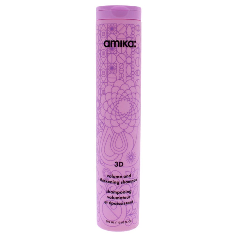 Amika 3D Volume and Thickening Shampoo by Amika for Unisex - 10 oz Shampoo