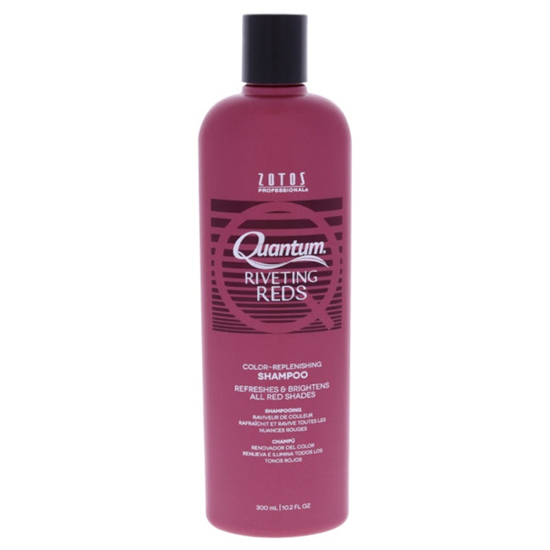 Zotos Quantum Riveting Reds Color Replenishing Shampoo by Zotos for Unisex - 10.2 oz Shampoo