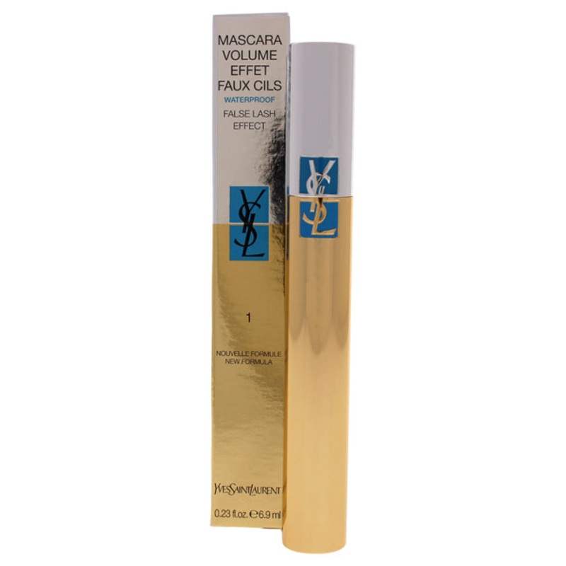 Yves Saint Laurent Volume Effet Faux Cils Waterproof Luxurious Mascara - 1 Charcoal Black by Yves Saint Laurent for Women - 0.23 oz Mascara