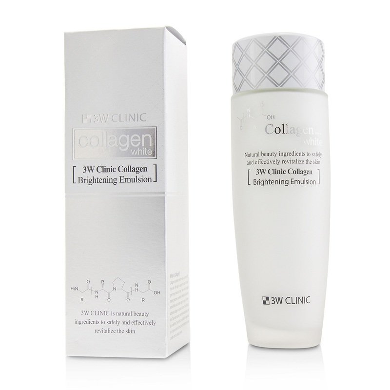 3W Clinic Collagen White Brightening Emulsion (Exp. Date: 02/06/2022)  150ml/5oz