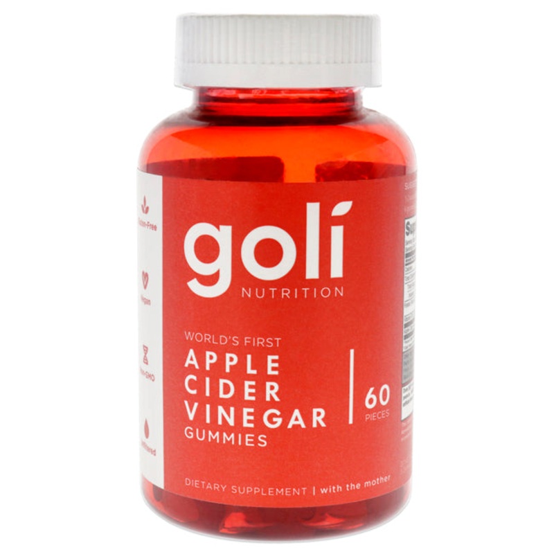 Goli Apple Cider Vinegar Gummies by Goli for Unisex - 60 Count Dietary Supplement