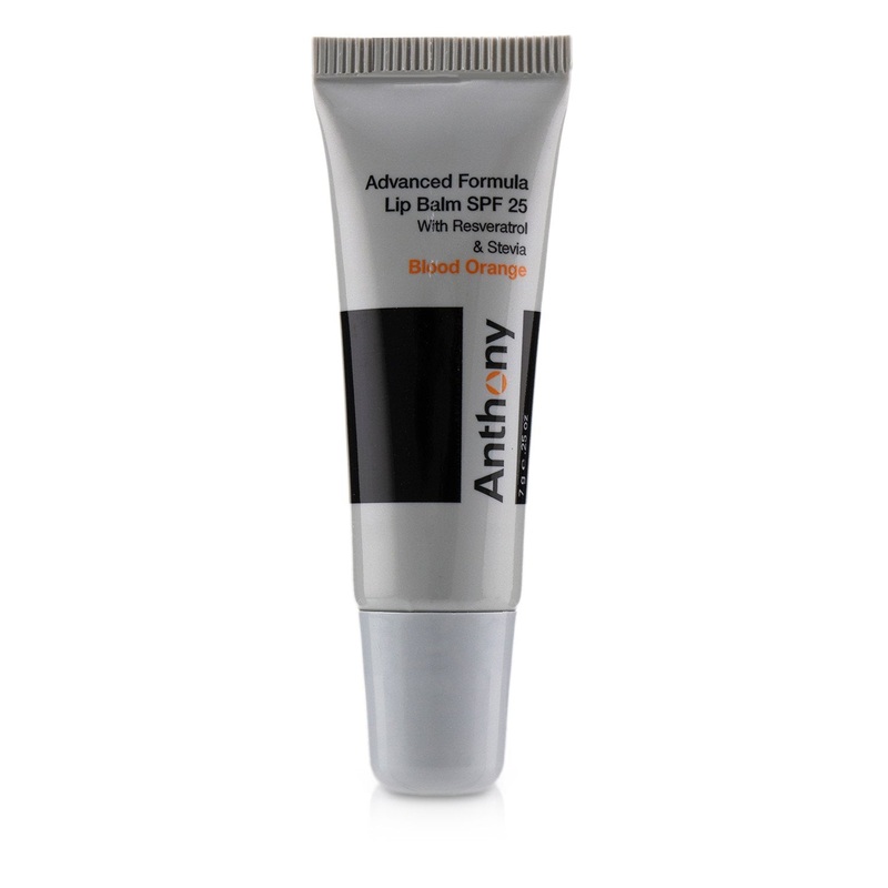 Anthony Logistics For Men Advanced Formula Lip Balm SPF 25 - Blood Orange (Exp. Date 06/2022)  7g/0.25oz